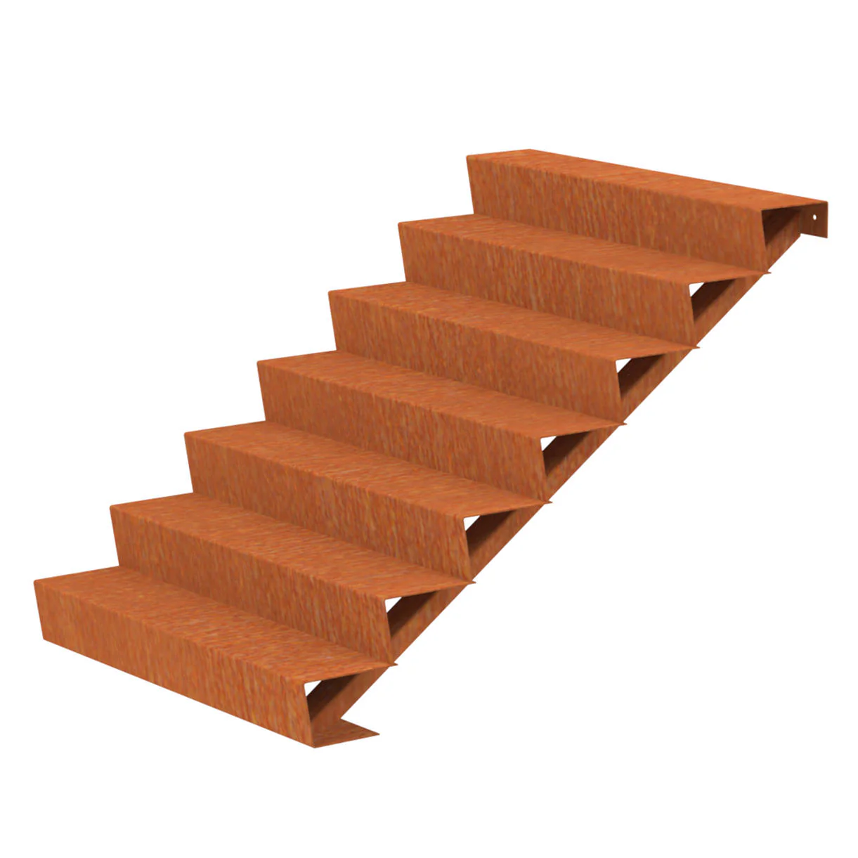 Corten Steel Outdoor Garden Steps - Image 41