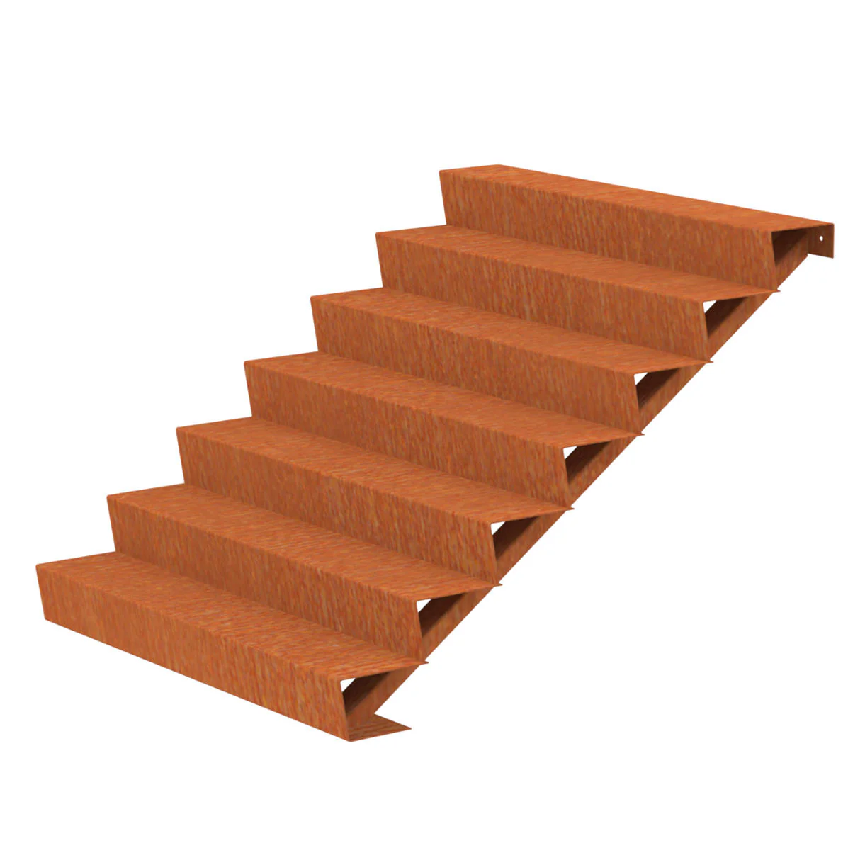 Corten Steel Outdoor Garden Steps - Image 42
