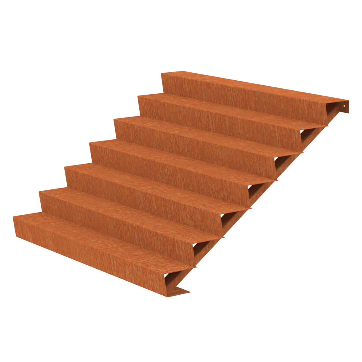 Corten Steel Outdoor Garden Steps - Image 43