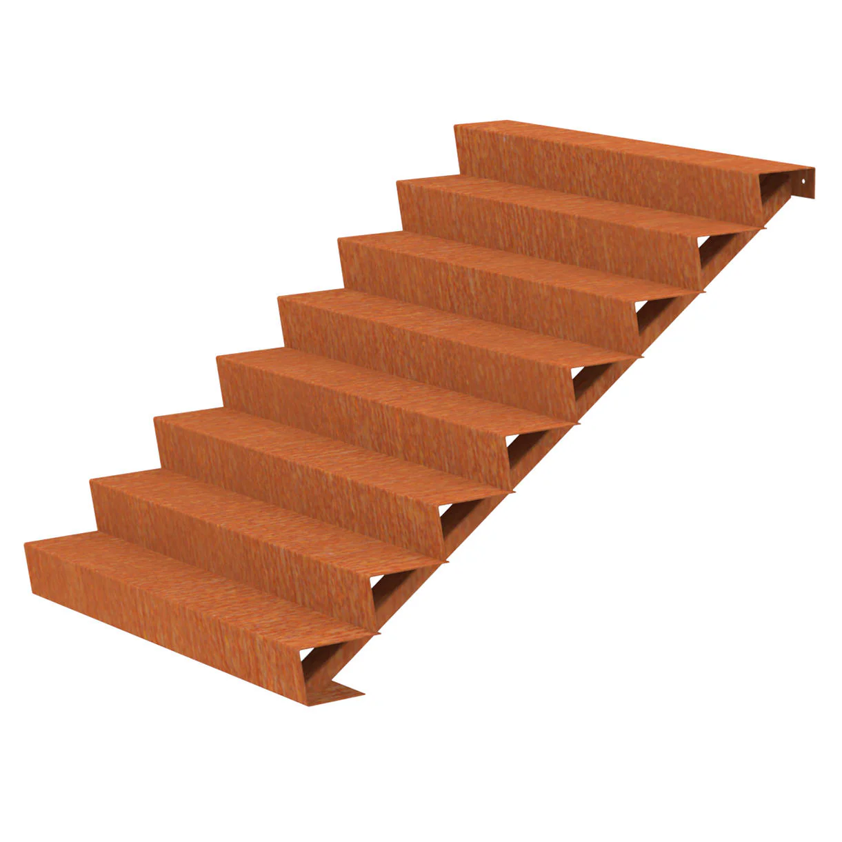 Corten Steel Outdoor Garden Steps - Image 46
