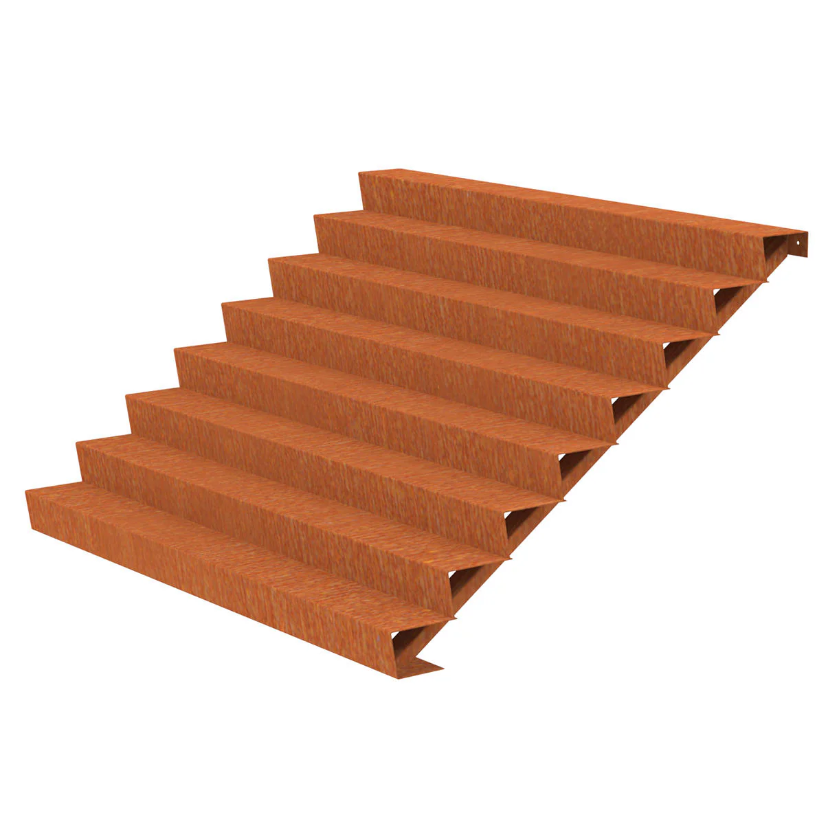 Corten Steel Outdoor Garden Steps - Image 48