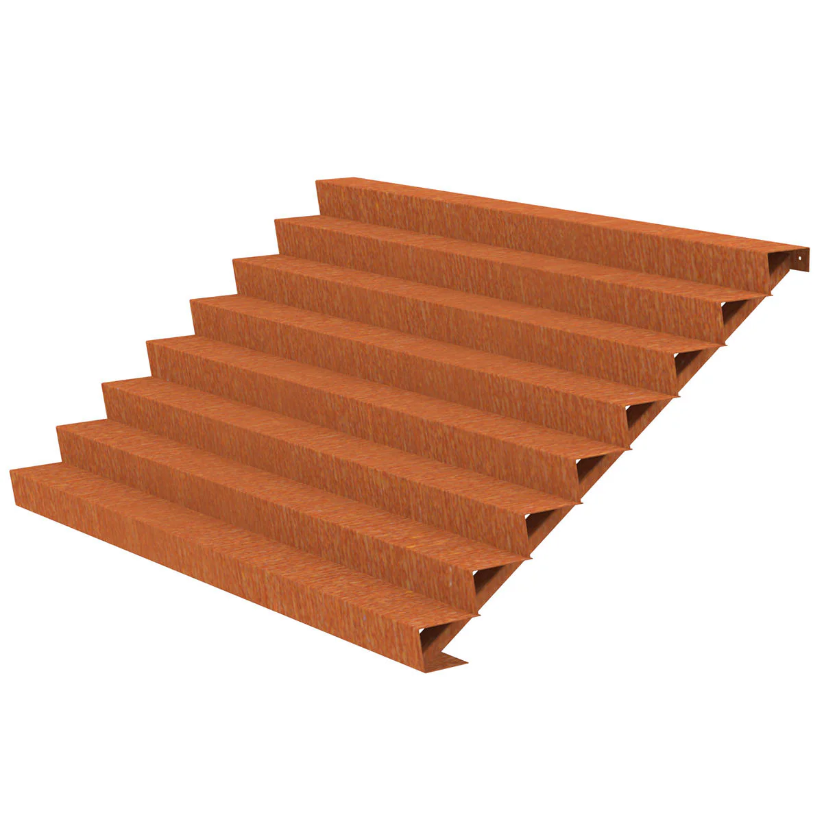 Corten Steel Outdoor Garden Steps - Image 49