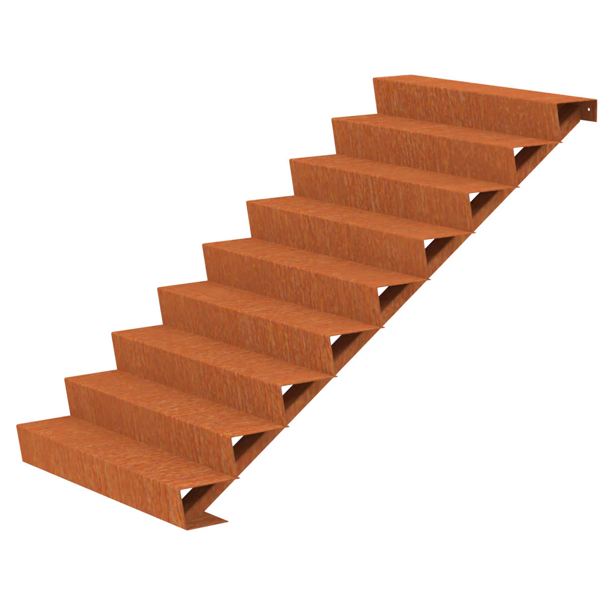Corten Steel Outdoor Garden Steps - Image 51