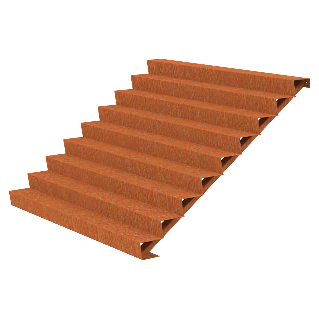 Corten Steel Outdoor Garden Steps - Image 52