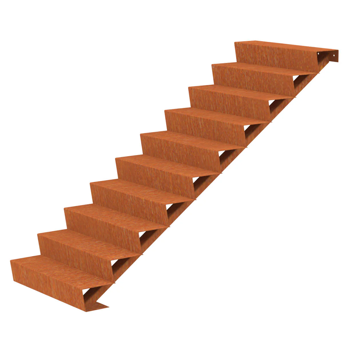 Corten Steel Outdoor Garden Steps - Image 54