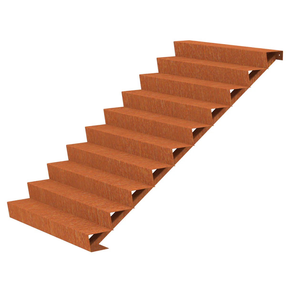 Corten Steel Outdoor Garden Steps - Image 56
