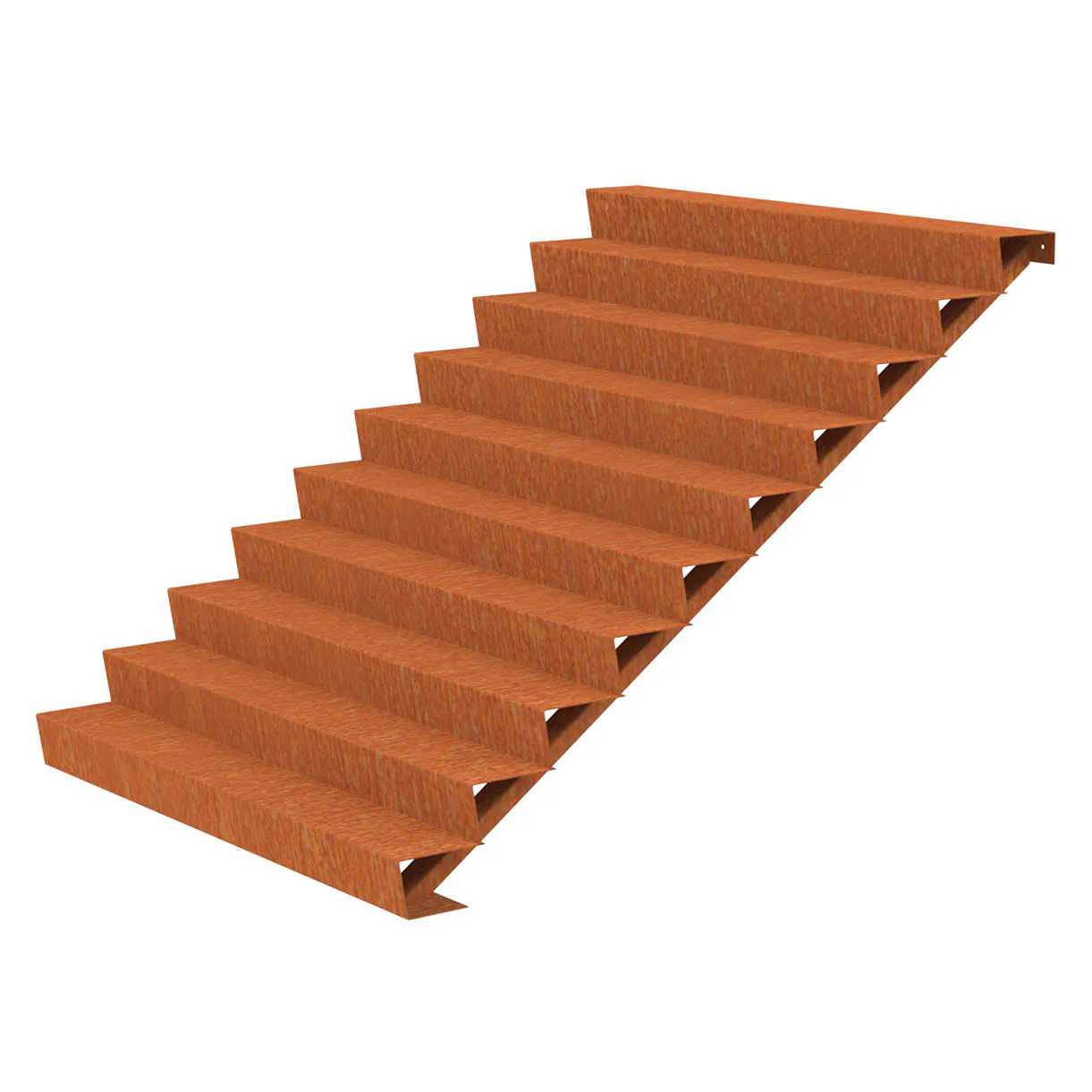 Corten Steel Outdoor Garden Steps - Image 57