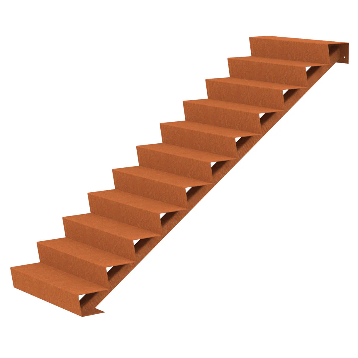 Corten Steel Outdoor Garden Steps - Image 60