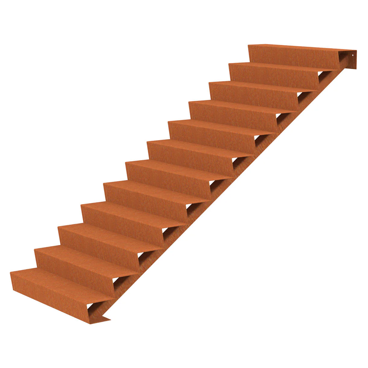 Corten Steel Outdoor Garden Steps - Image 62