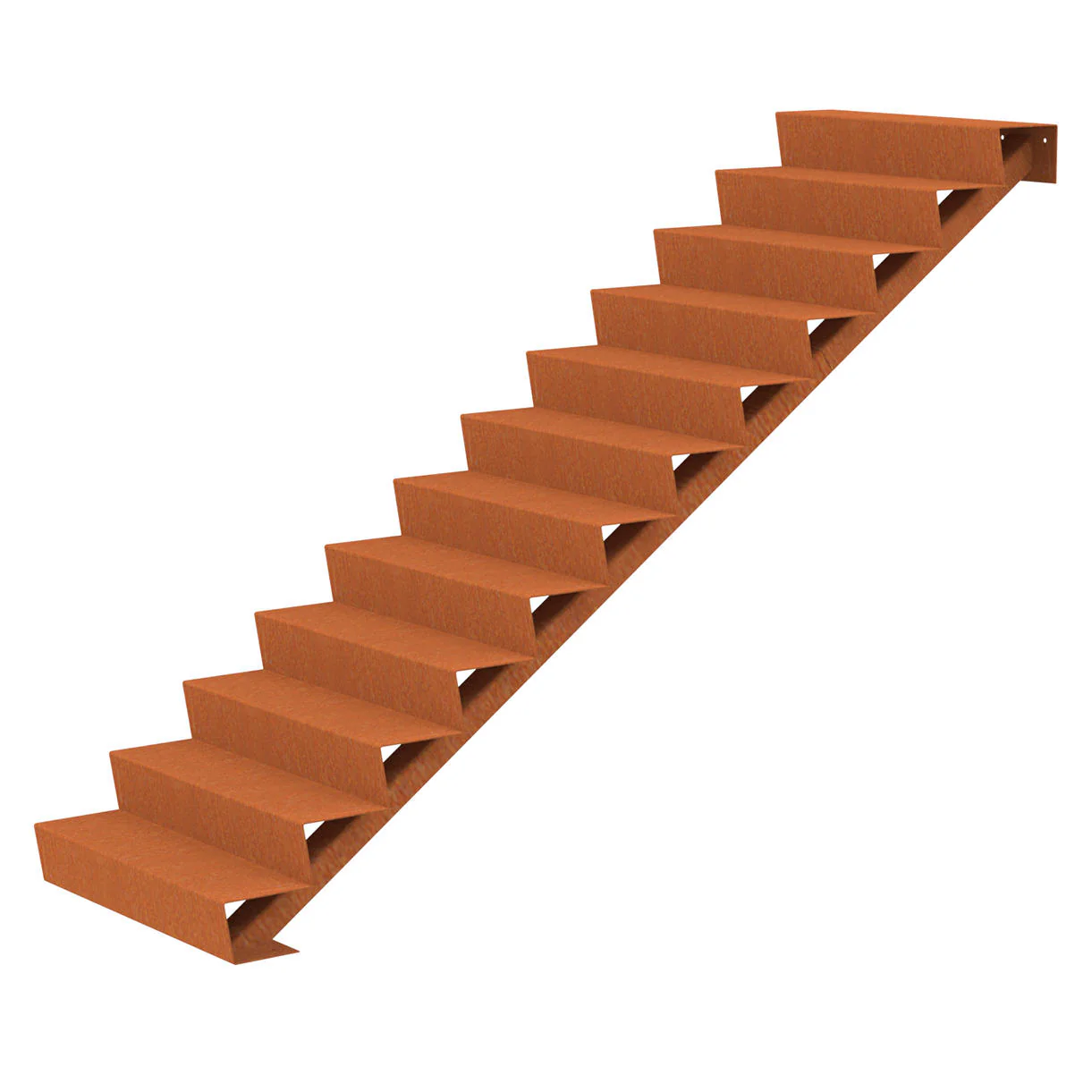 Corten Steel Outdoor Garden Steps - Image 7