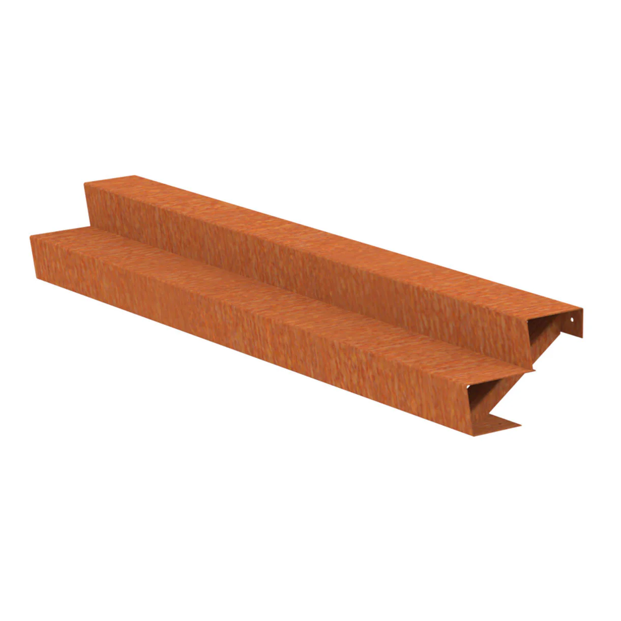 Corten Steel Outdoor Garden Steps - Image 8