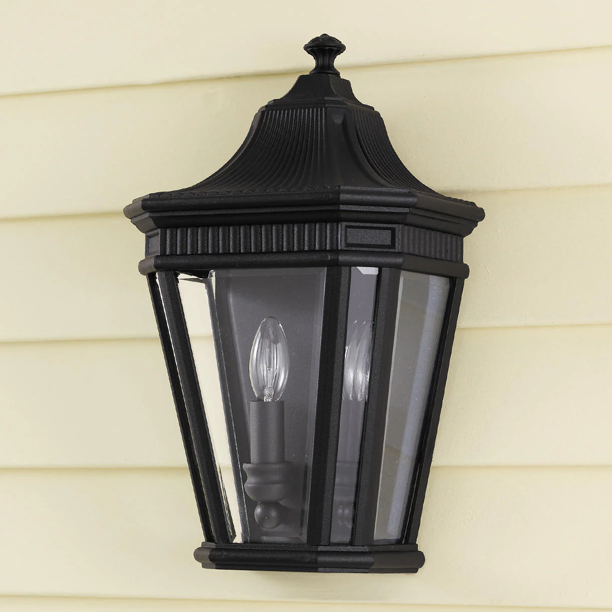 Cotswold Lane Outdoor Flush Wall Lantern - Image 3