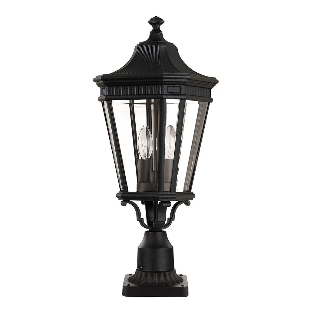 Cotswold Lane Outdoor Pedestal Lanterns - Image 6