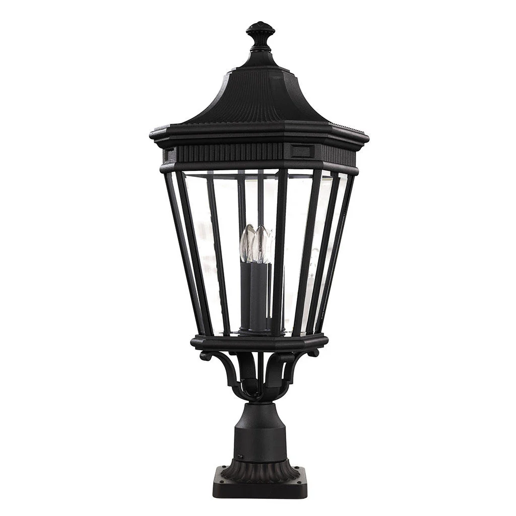 Cotswold Lane Outdoor Pedestal Lanterns - Image 7