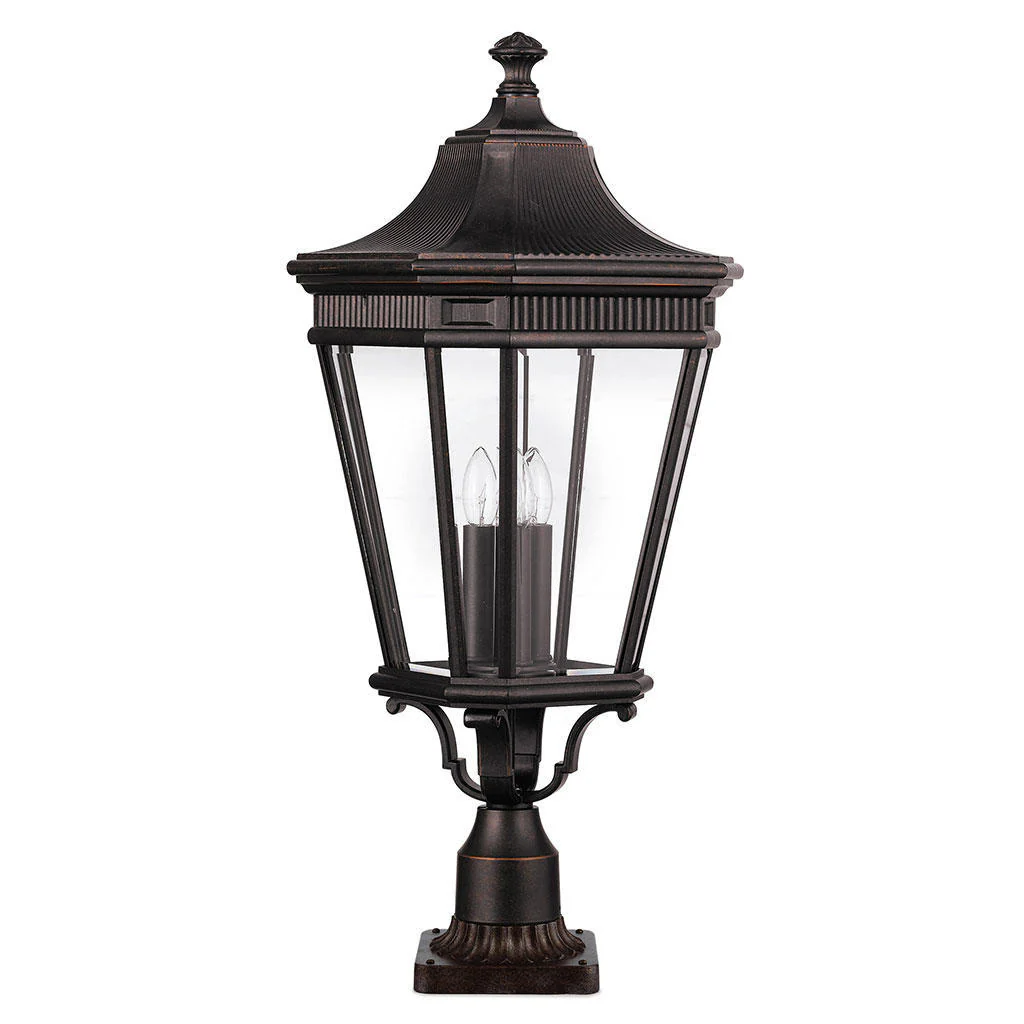 Cotswold Lane Outdoor Pedestal Lanterns - Image 8
