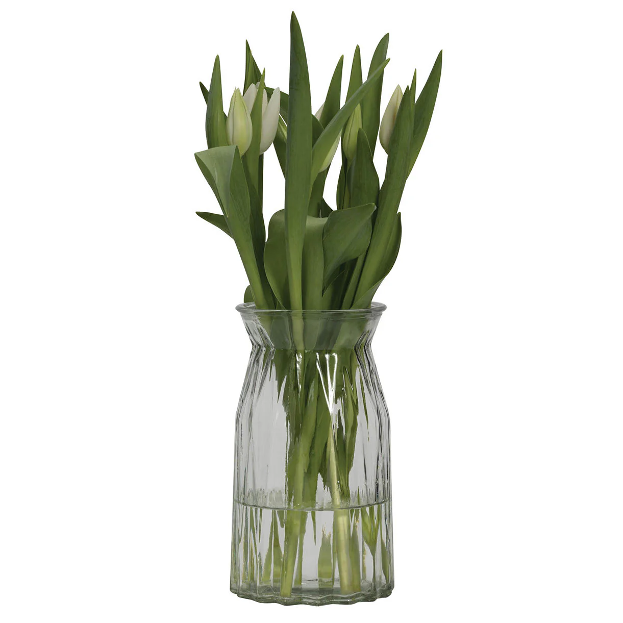 Curves Fluted Glass Vase - Image 4