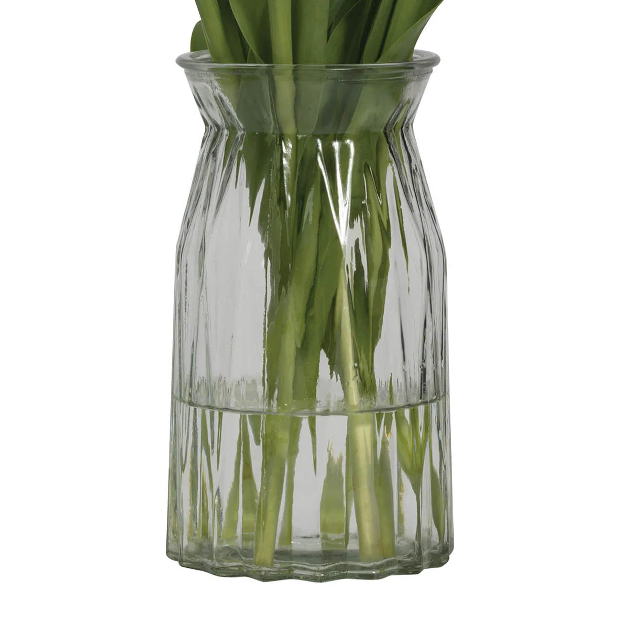 Curves Fluted Glass Vase - Image 5