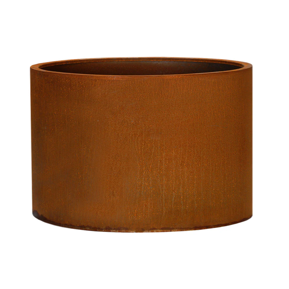 Cylinder Corten Steel Planters - Image 4