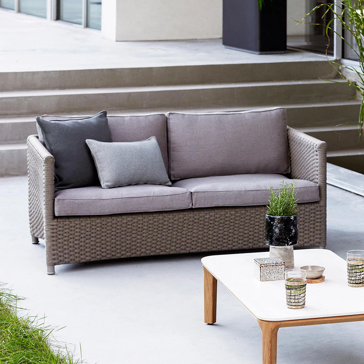 Diamond Soft Rope 2 Seater Sofa