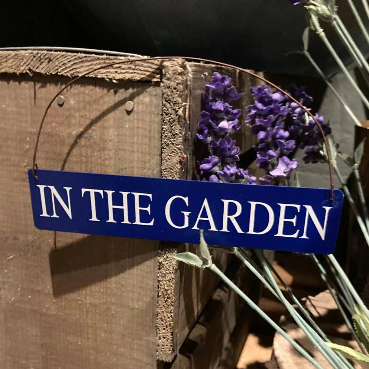 Door Sign - In the Garden