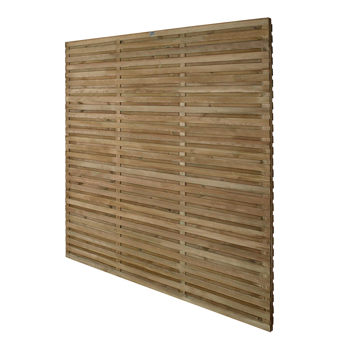 Double Slatted Fence Panels - Image 4