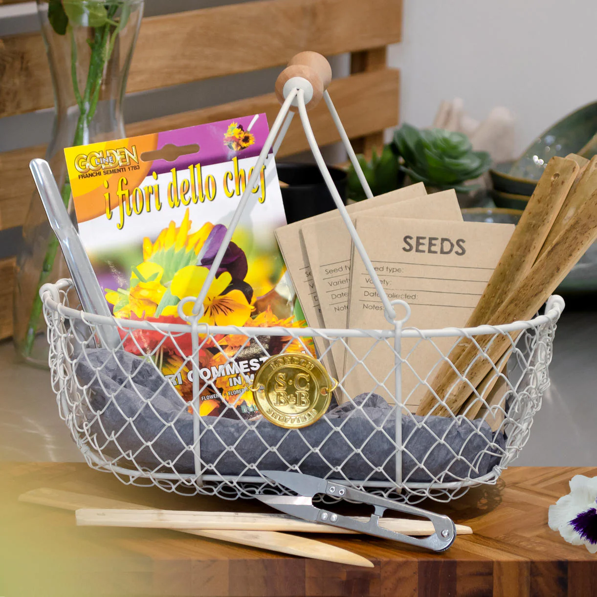 Edible Flower Cottage Garden Set