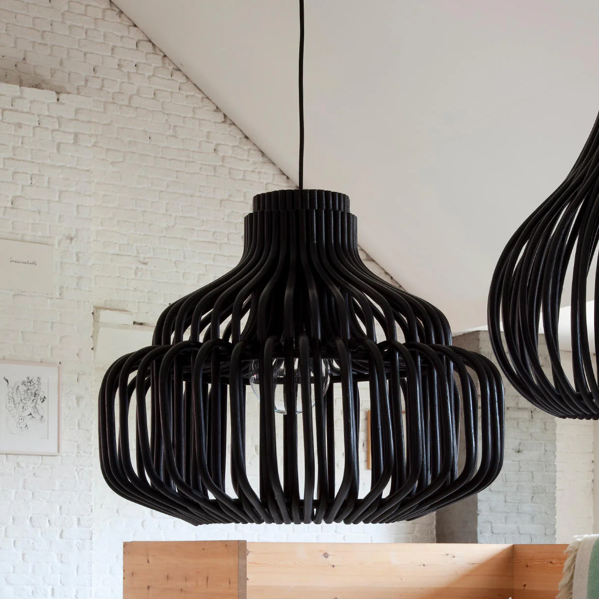 Endless Rattan Indoor Pendant Light - Image 3