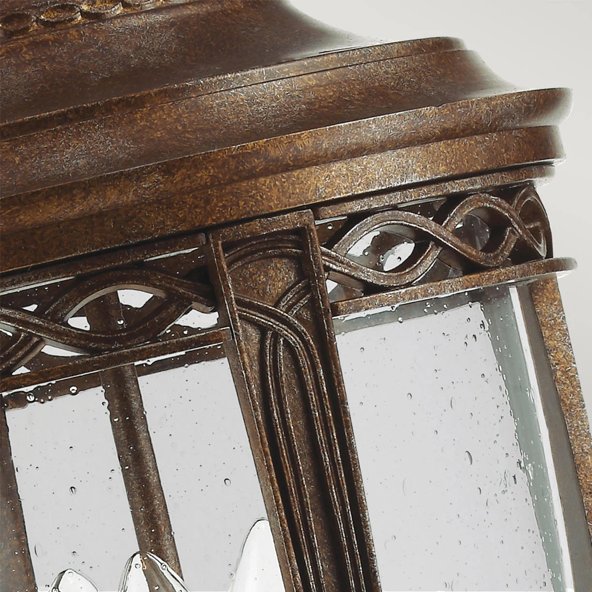 English Bridle Outdoor Pedestal Lanterns - Image 2