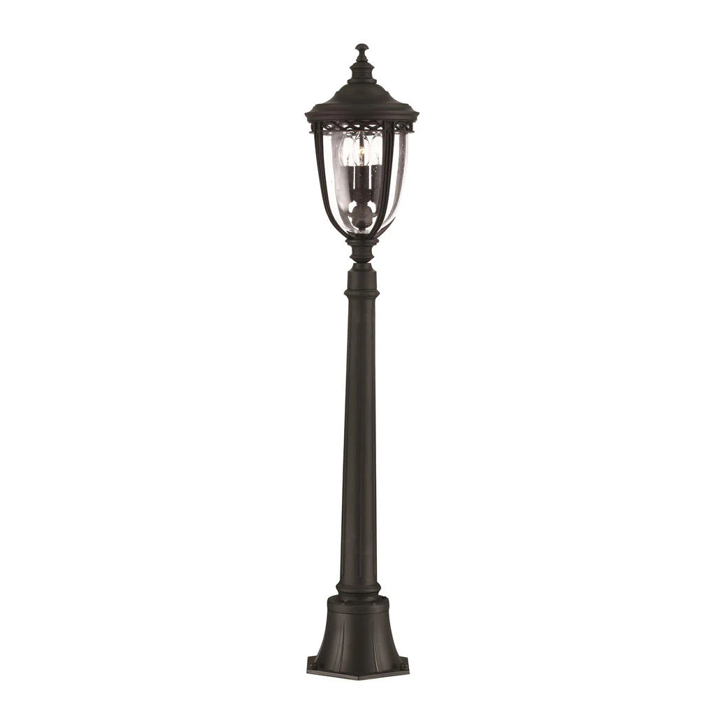 English Bridle Outdoor Pillar Lantern