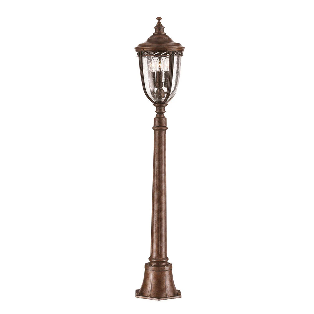 English Bridle Outdoor Pillar Lantern - Image 2
