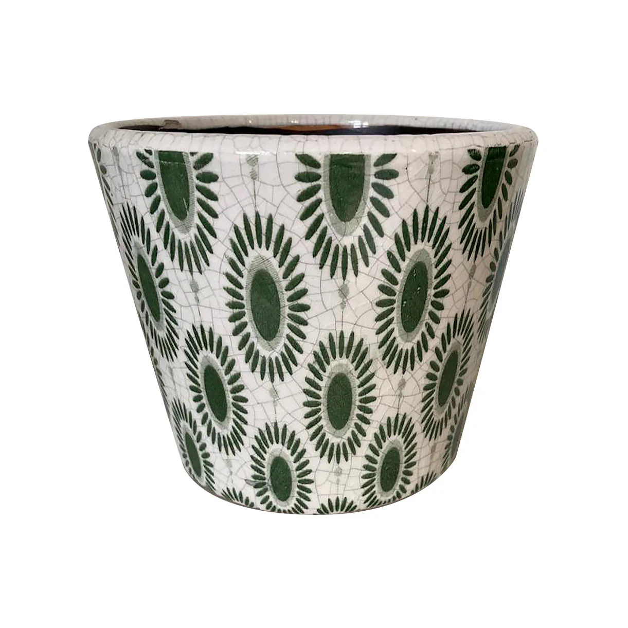 Faded Green Vintage Plant Pots - Image 11