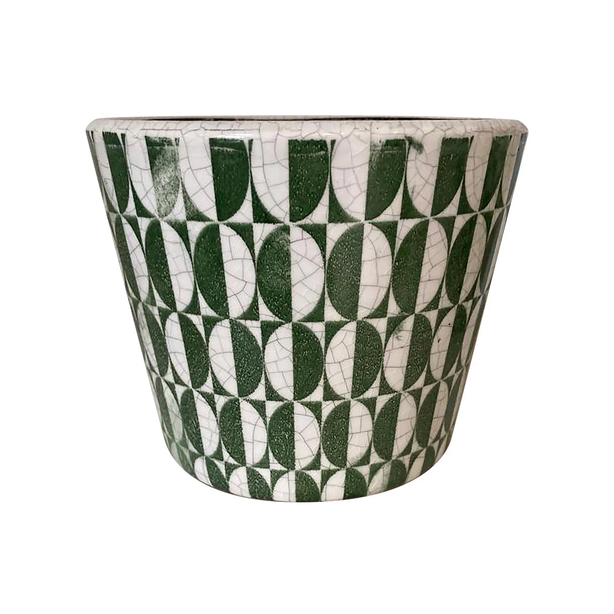 Faded Green Vintage Plant Pots - Image 7