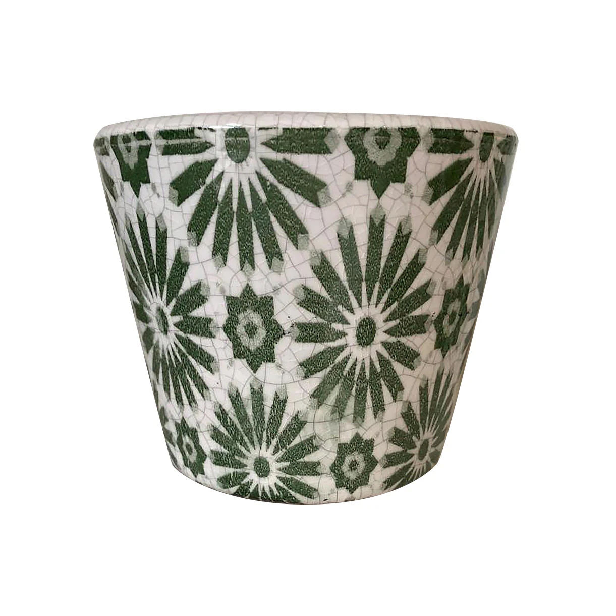 Faded Green Vintage Plant Pots - Image 8