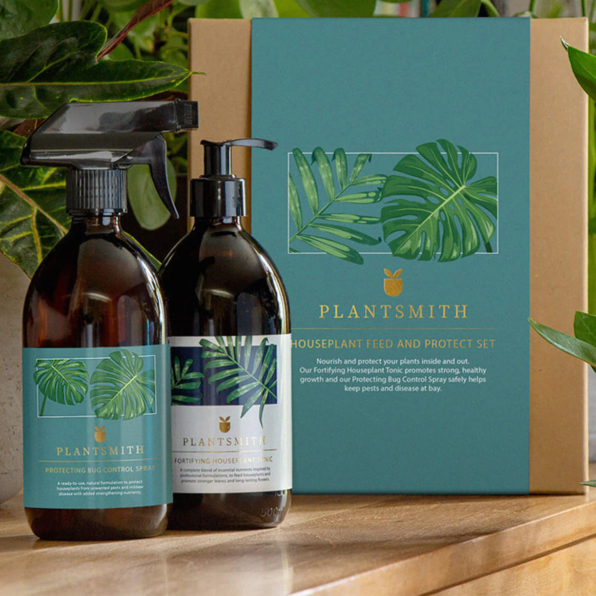 Feed and Protect Houseplant Care Gift Set - Image 2