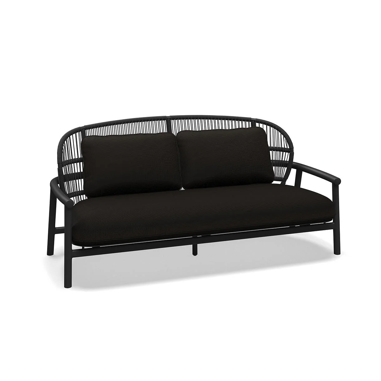 Fern Aluminium Low Back 2 Seater Sofa - Image 10