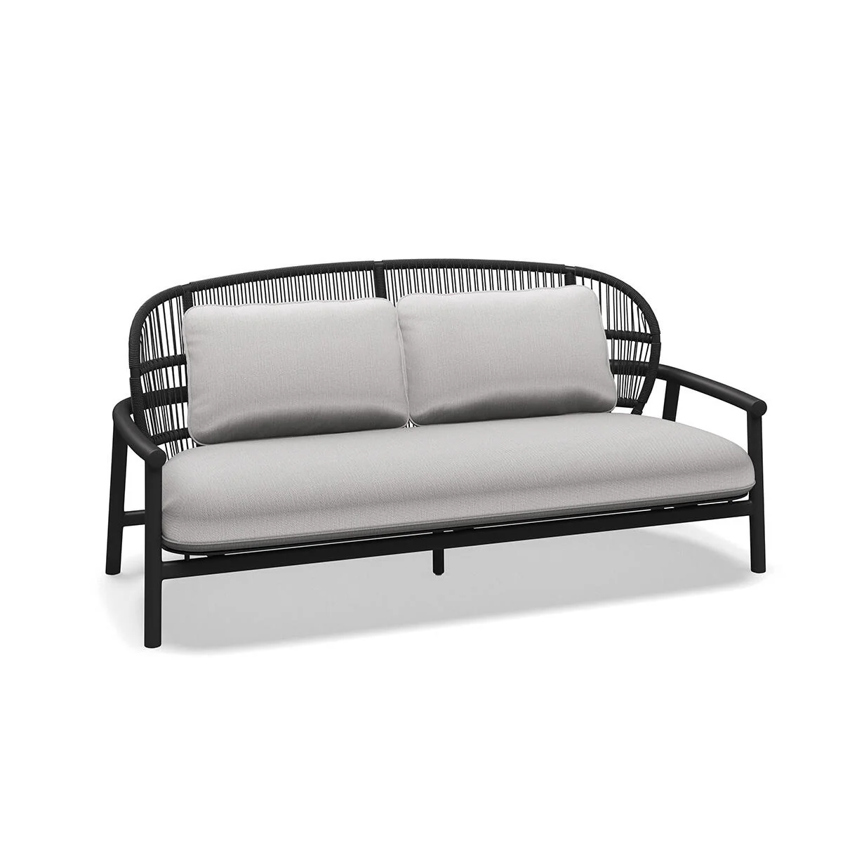 Fern Aluminium Low Back 2 Seater Sofa - Image 11