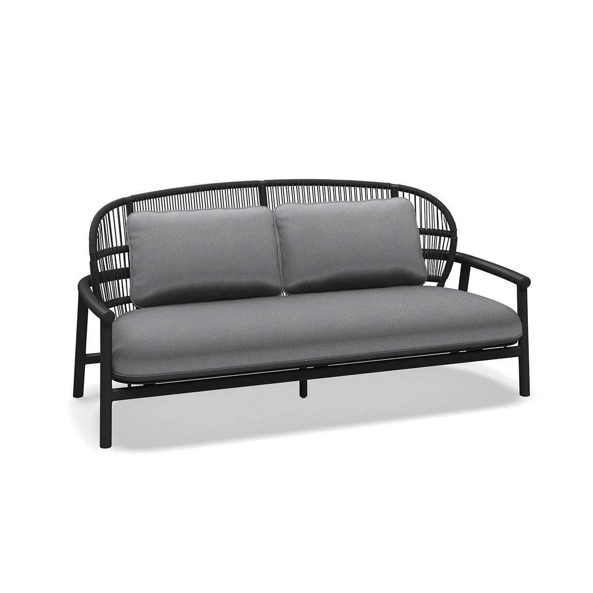 Fern Aluminium Low Back 2 Seater Sofa - Image 13