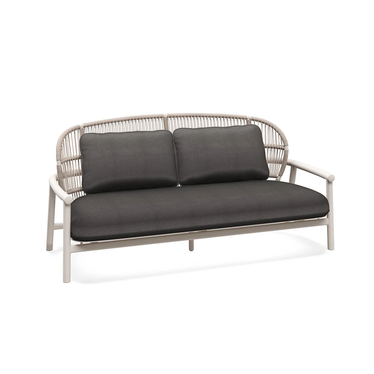 Fern Aluminium Low Back 2 Seater Sofa - Image 16