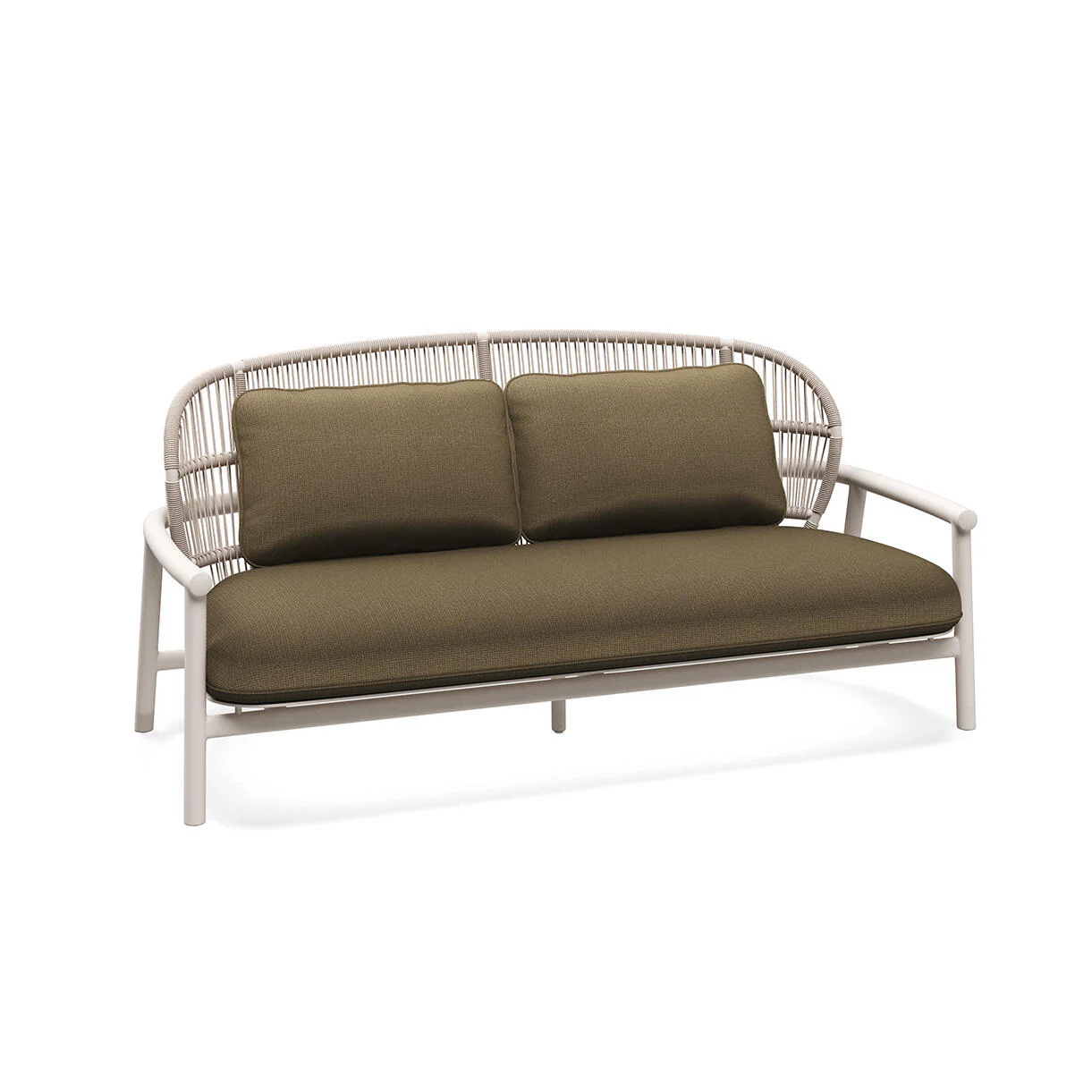 Fern Aluminium Low Back 2 Seater Sofa - Image 21