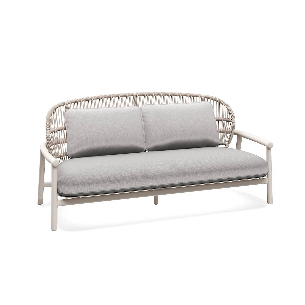 Fern Aluminium Low Back 2 Seater Sofa - Image 23