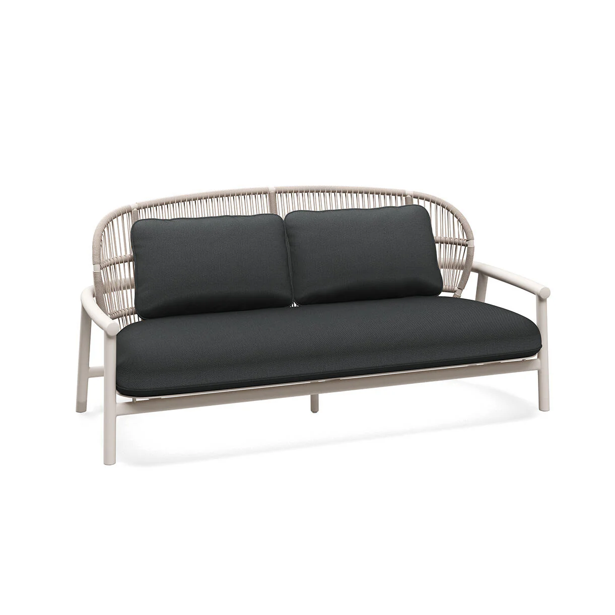 Fern Aluminium Low Back 2 Seater Sofa - Image 24