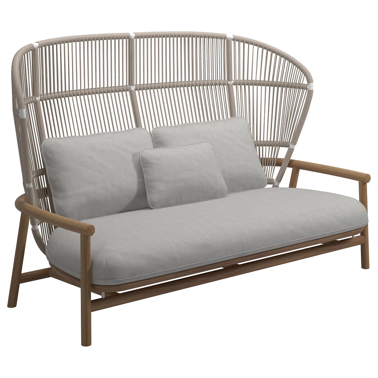 Fern High Back 2 Seater Sofa