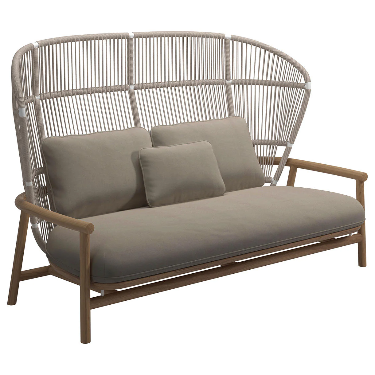 Fern High Back 2 Seater Sofa - Image 12