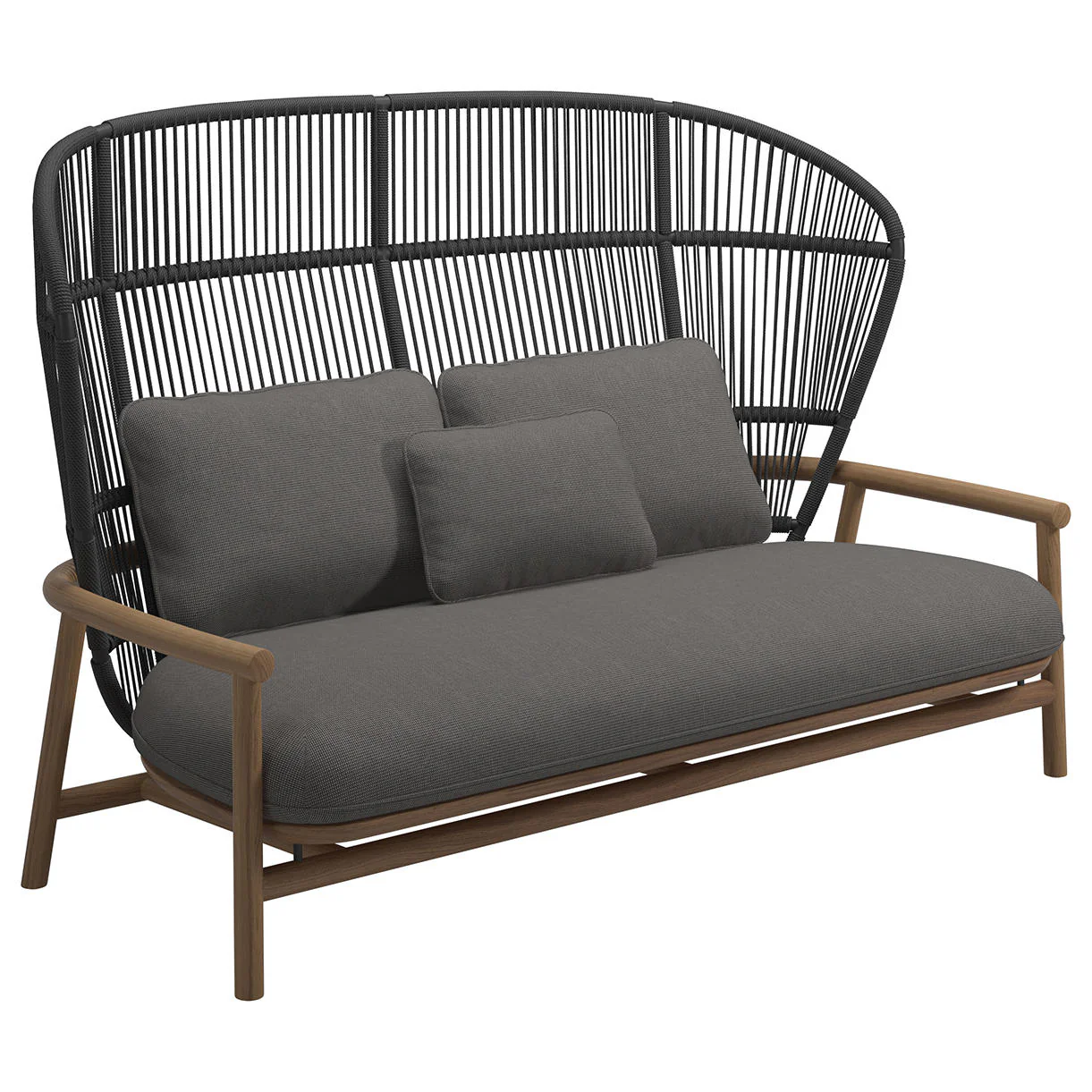 Fern High Back 2 Seater Sofa - Image 3