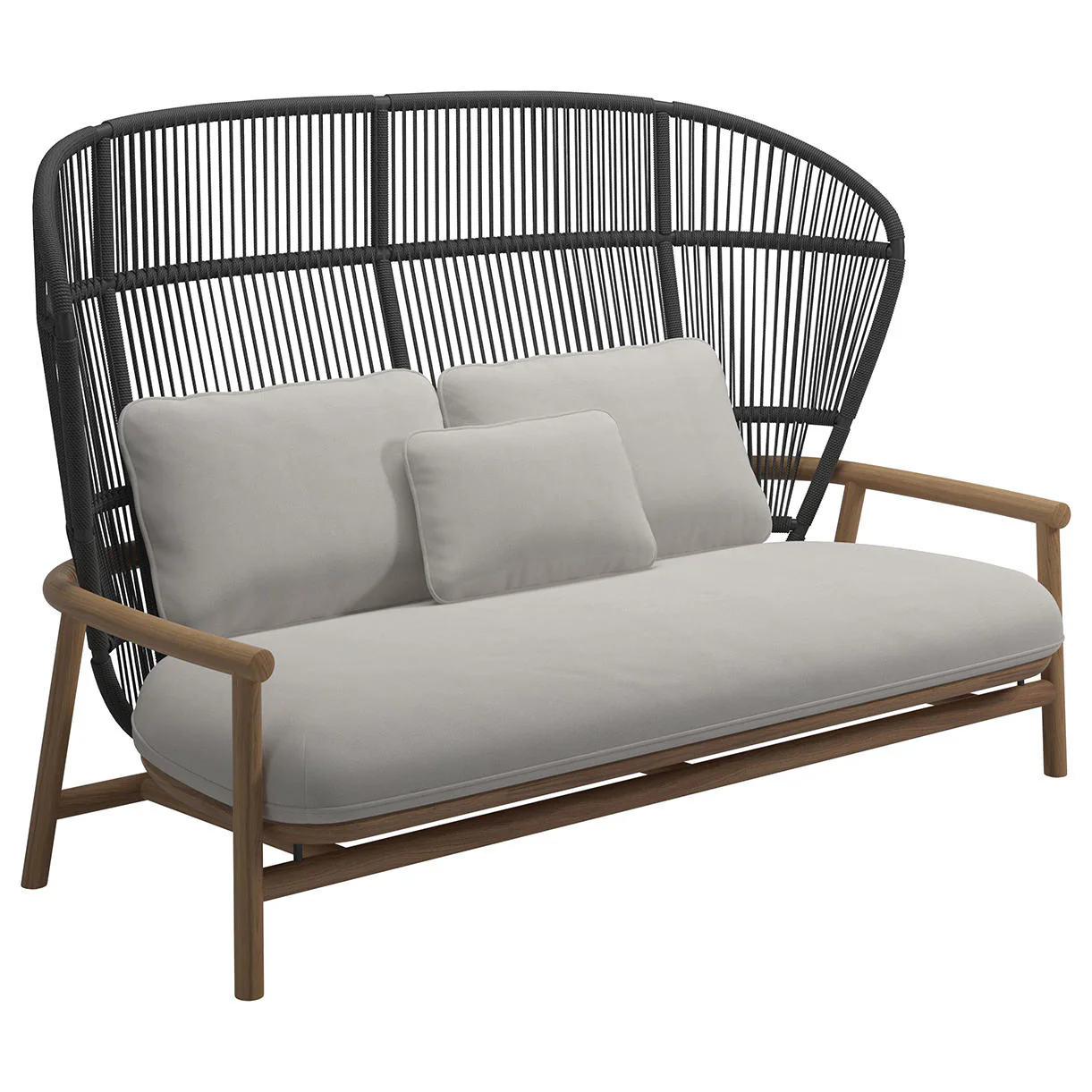 Fern High Back 2 Seater Sofa - Image 4