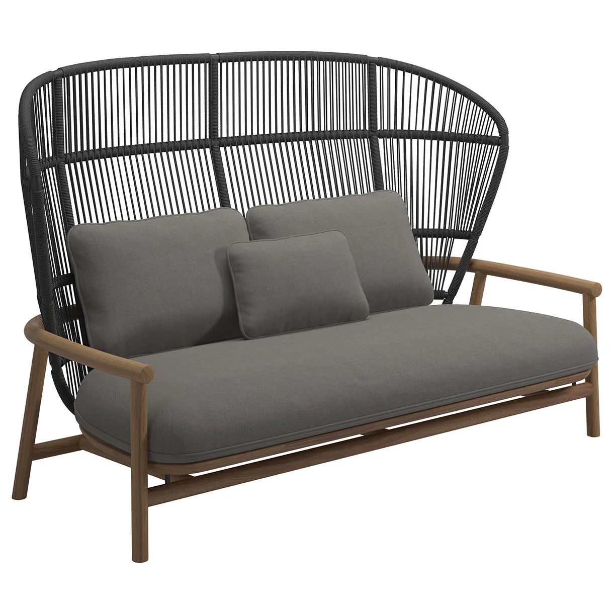 Fern High Back 2 Seater Sofa - Image 5
