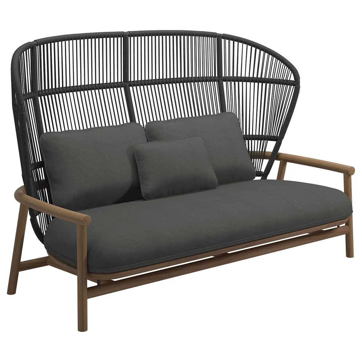 Fern High Back 2 Seater Sofa - Image 6