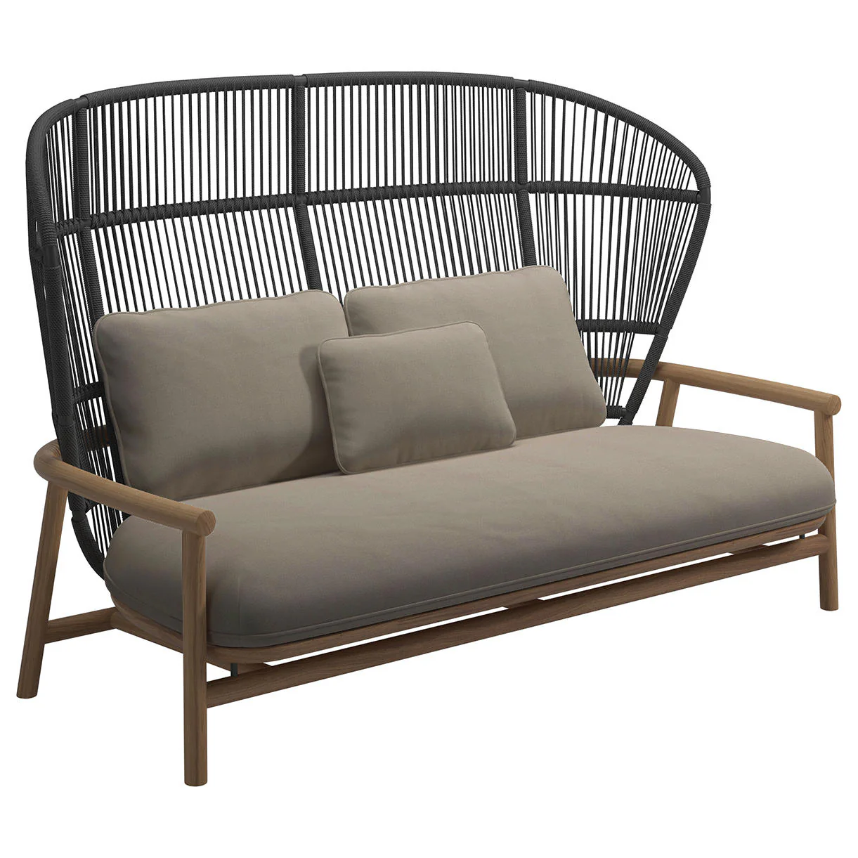 Fern High Back 2 Seater Sofa - Image 7