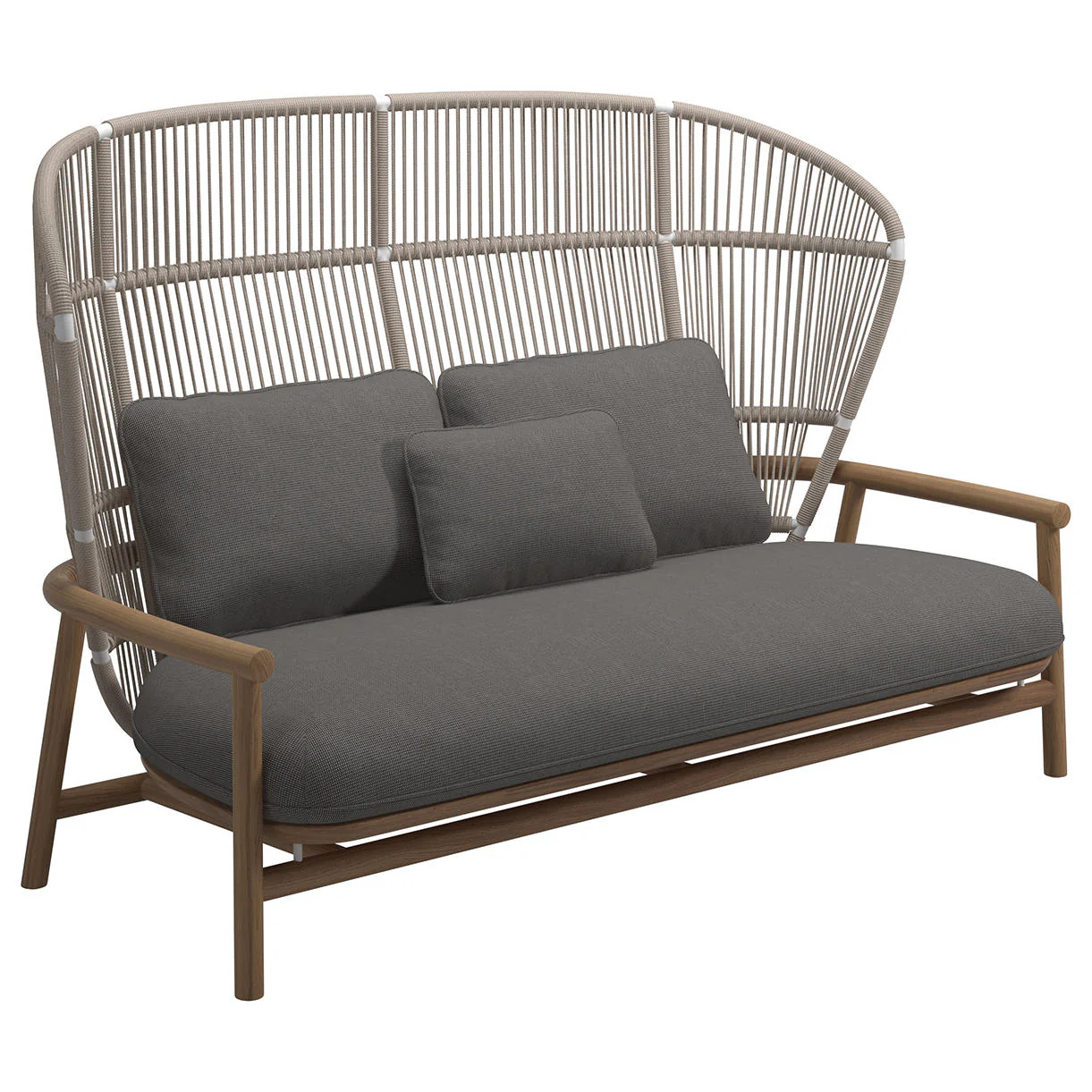 Fern High Back 2 Seater Sofa - Image 8