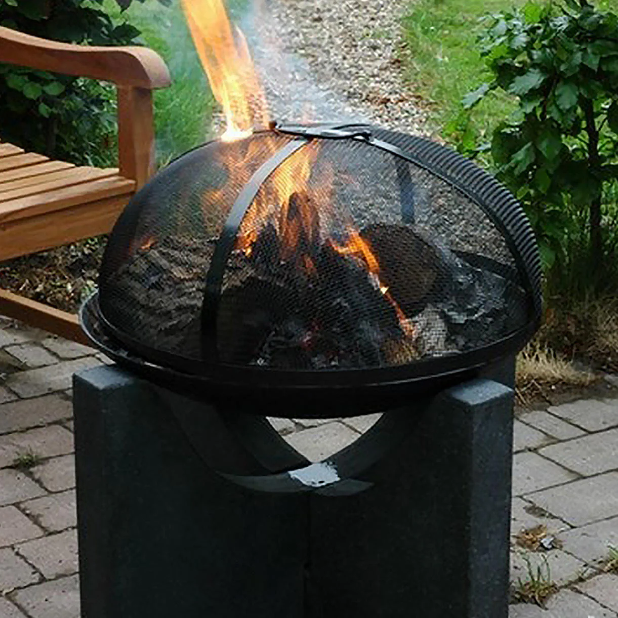 Fire Bowl Spark Guard